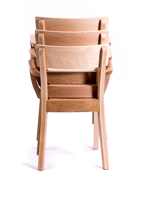 Krzesło Enrico z poręczą